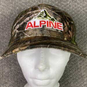 NWOT Alpine Lager Beer Snapback Hat True Timber Camo Adjustable Outdoor Hunting